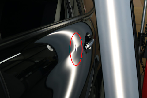 鈑金・塗装を考える前に、デントリペアという修理で直せないか？をご確認ください！