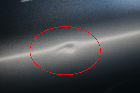 『すごいっ！、綺麗に直っている！！』デントリペアでヘコミが消える感動を体験してください！