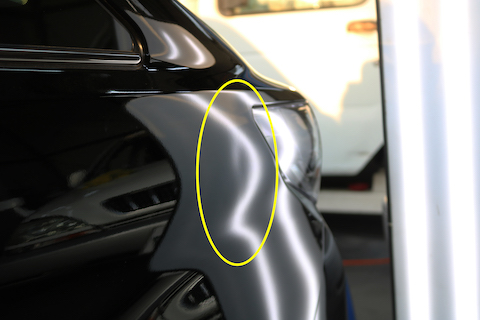 イヤな思いする愛車のヘコミは、デントリペアで即時に解決します！