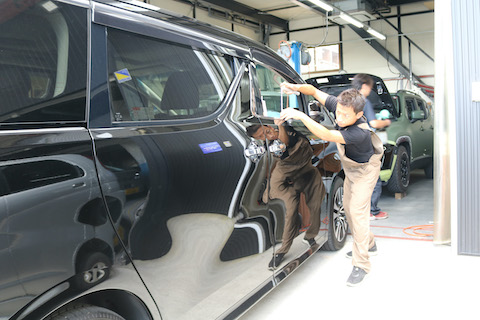 想像以上でお客様大満足の仕上がり、ヘコミ修理のデントリペアの実力！