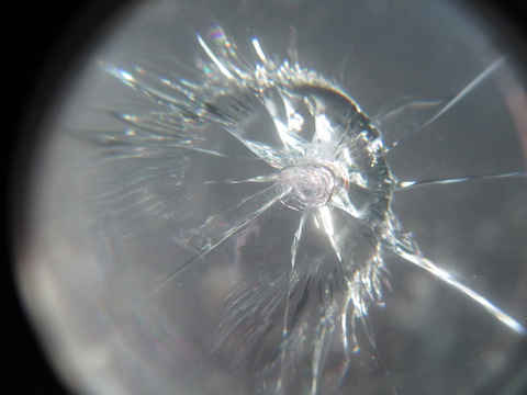 フロントガラスのヒビ割れ、これは修理できないかな？を直します！