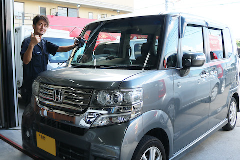 フロントガラスのヒビ割れ、これは修理できないかな？を直します！