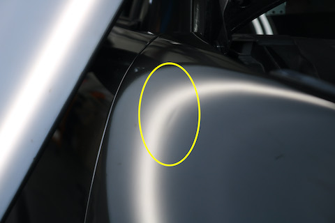 ディーラー様からヘコミ修理はデントスマイルとご紹介頂きました！