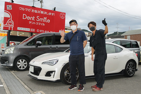 ドアパンチによる愛車のヘコミはデントリペアで跡形もなく消します！