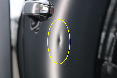 営業車・送迎車・社用車のヘコミ修理も短時間で直るデントリペア！