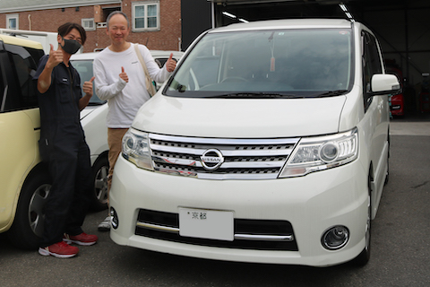 台風被害で車のフロントガラスにヒビ割れ！修理が可能です。