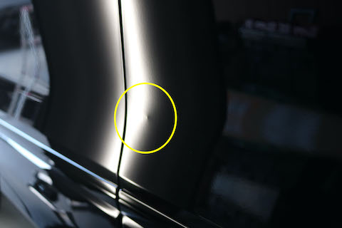 でっぱり・凸・ふくらみ、ヘコミじゃなくても塗装なしで直ります！