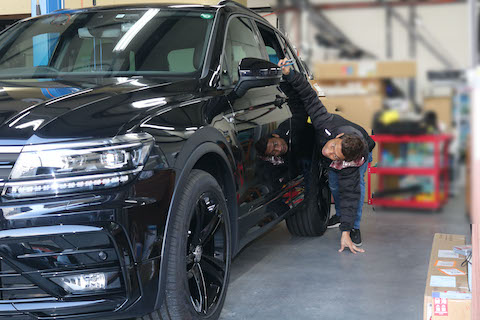 でっぱり・凸・ふくらみ、ヘコミじゃなくても塗装なしで直ります！