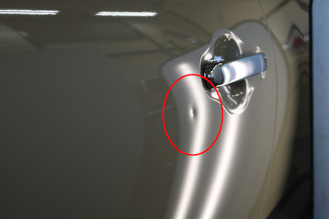 早くて綺麗に直るんですね！初めてのデントリペアで絶賛の声！