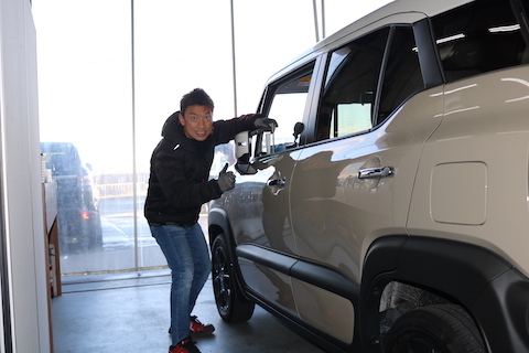 早くて綺麗に直るんですね！初めてのデントリペアで絶賛の声！