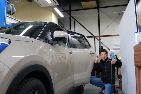 大事な愛車のヘコミ修理はデントリペアがオススメ！