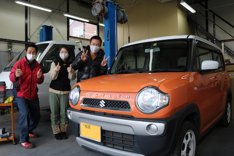 フロントガラス交換と言われたお客様、費用をおさえた修理で解決！