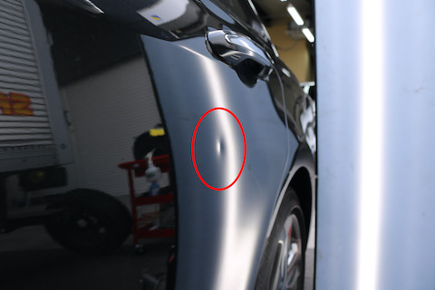 車のヘコミが一瞬で直り、心のヘコミもスッキリ！