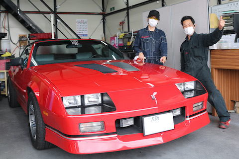 旧車など大事にしている愛車のヘコミ修理はデントリペア！