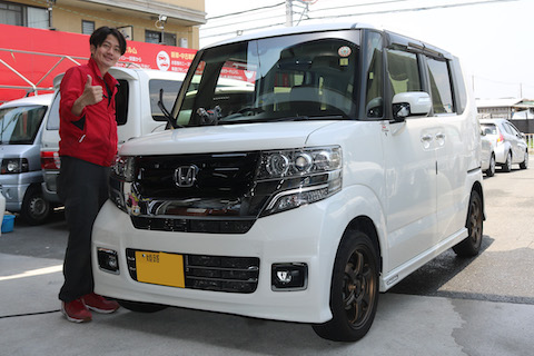 フロントガラス端っこで修理を断られたヒビ割れ直します！