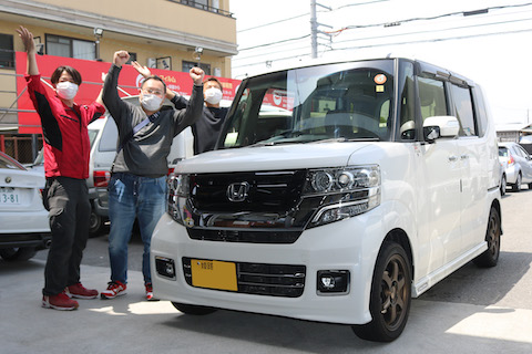 フロントガラス端っこで修理を断られたヒビ割れ直します！