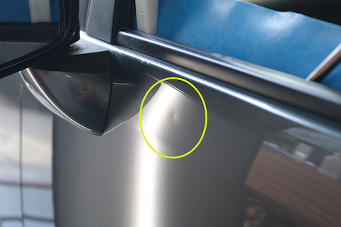 N-BOXのヘコミ修理、塗装しない15分〜直る方法！