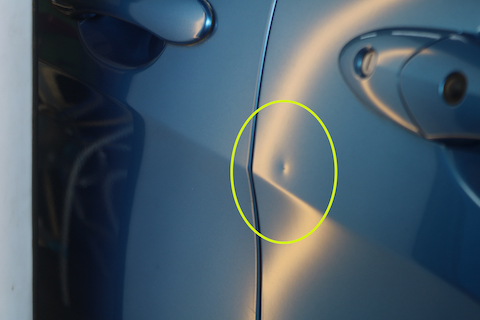 やっぱり気になる車購入時に知ってたヘコミをデントリペア！