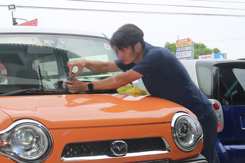 ハスラーのフロントガラス割れ被害続出！交換しないで修理は可能！