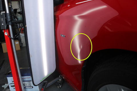 BMWのヘコミ修理がたったの8,000円〜で直ります！