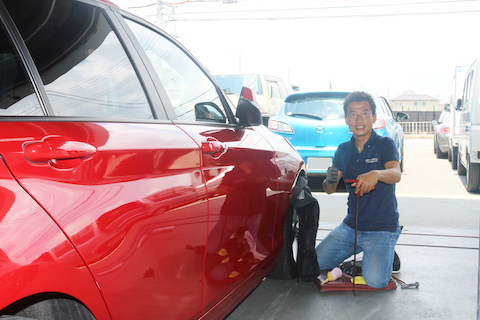 BMWのヘコミ修理がたったの8,000円〜で直ります！