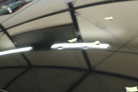 雹やあられでルーフにヘコミが複数！こんな時もデントリペア