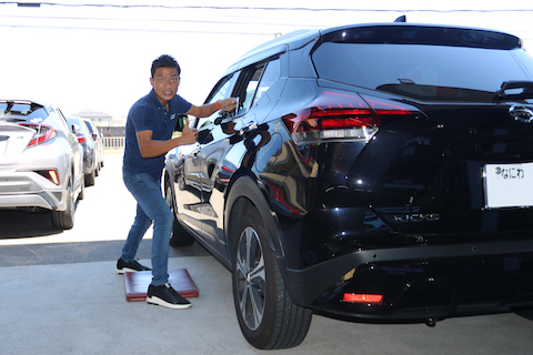 駐車場で誰かに当てられてヘコミ！対処と修理方法