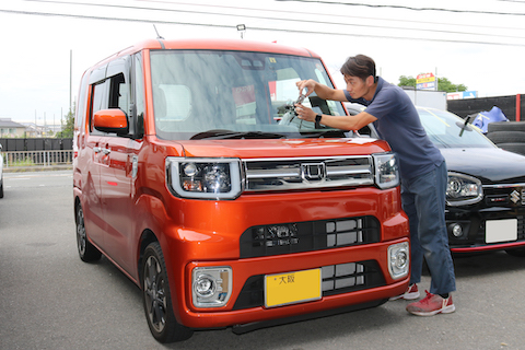 フロントガラスの100円玉超えるひび割れも直ります！