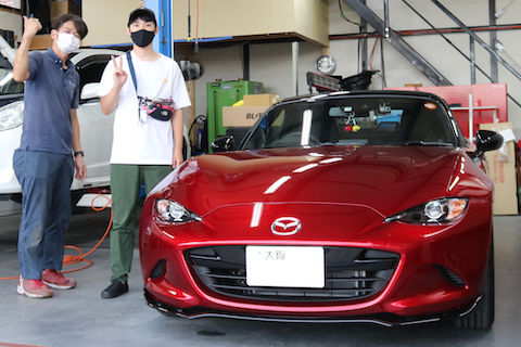 新車で当て逃げ被害！ヘコミはデントリペアで直す！