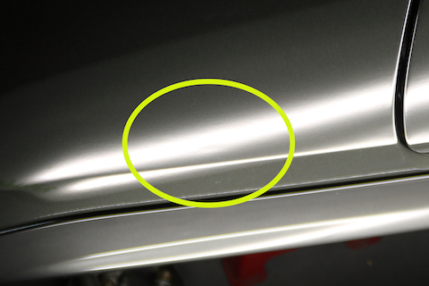 気になる薄いヘコミ、デントリペアで即時解決できます！