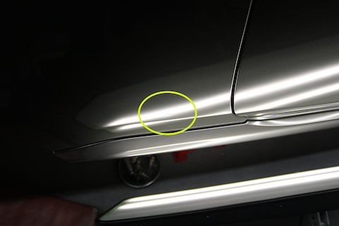 気になる薄いヘコミ、デントリペアで即時解決できます！