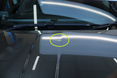 プレスラインが潰れたヘコミを15分〜で綺麗に復元可能！