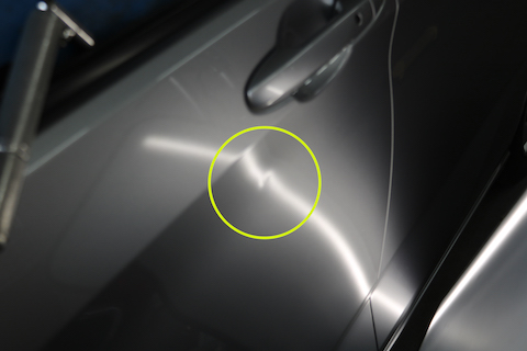 板金・塗装を依頼する前にデントリペアを検討ください！