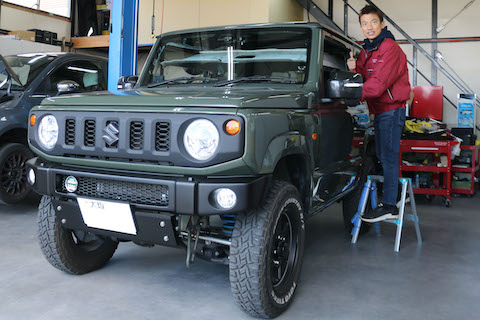 ルーフのヘコミも塗装しないデントリペア修理！