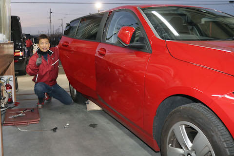 仙台からTwitterで紹介！大阪のヘコミ修理ならデントスマイル