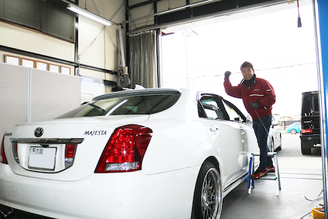 ルーフのヘコミを塗装しないで直す！