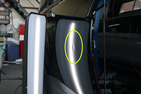 新車のヘコミを15分〜で綺麗に直す珍しい技術！