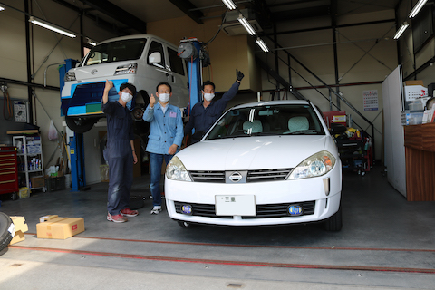 GW中のフロントガラスにひび割れ修理を当日受付！