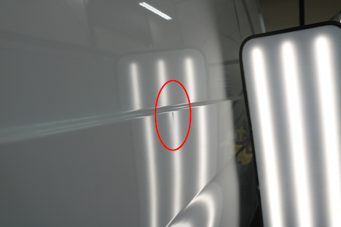 トラックでも乗用車でもへこみ修理はデントリペア！