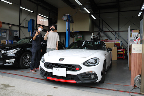 塗らないへこみ直しを探しデントスマイルに来店