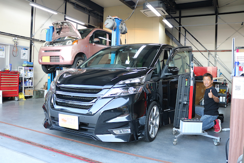 台風で被害続出のドアパンチのへこみを即時修理！