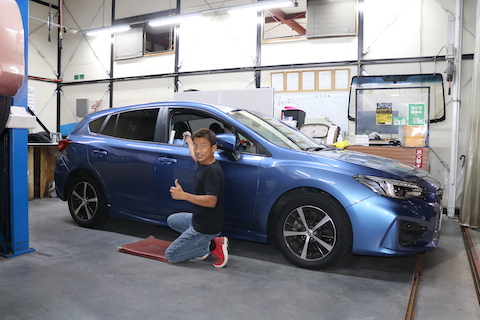 エクボのへこみはデントリペアで瞬時に直る！