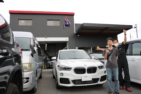 BMWでもドアのへこみなら15分程度で修理！