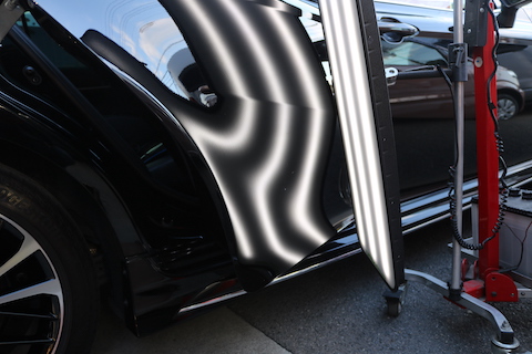 へこみができたその日に修理で綺麗に直ります！