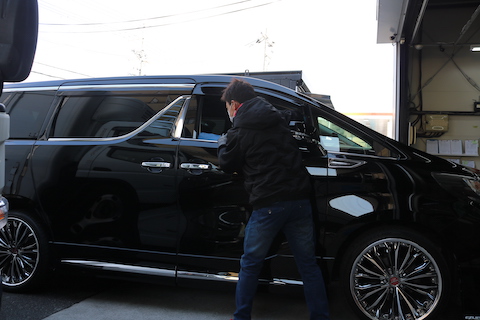 芯の深いへこみ、塗装をしないで鉄板を修正して直す！