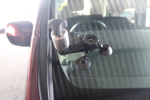 フロントガラスウインドリペア修理を断られたひび割れ傷を対応！