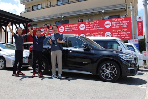 感謝！猛暑の中ご来店、皆様の笑顔にパワーをいただきました！