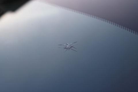 ヤリスのフロントガラスひび割れ修理をウインドリペアで対応！