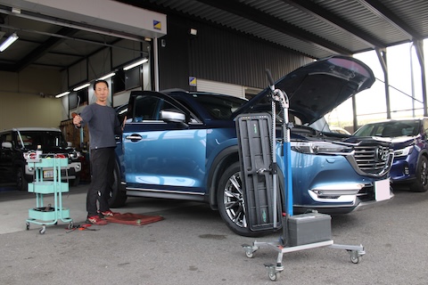 CX-5の複数へこみ修理、デントリペアでお得にスッキリ解決！