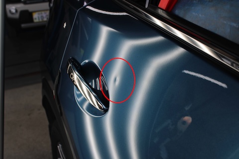 CX-5の複数へこみ修理、デントリペアでお得にスッキリ解決！